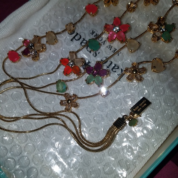 SOLD Kate Spade Giverny Blossom Gardens Necklace - Picture 4 of 5